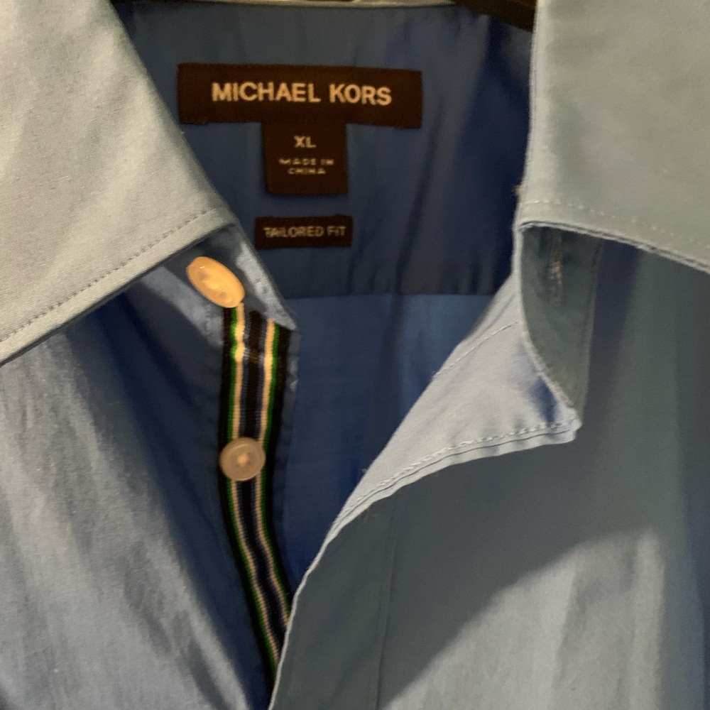 Michael Kors mens XL long sleeve shirt, nwot
